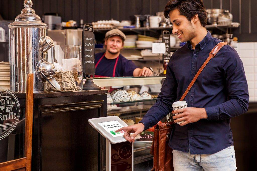 HappyOrNot Smiley Touch Cafe