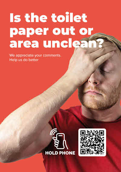 HappyOrNot Smiley Sign Poster