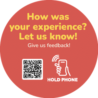 HappyOrNot Smiley Sign Sticker