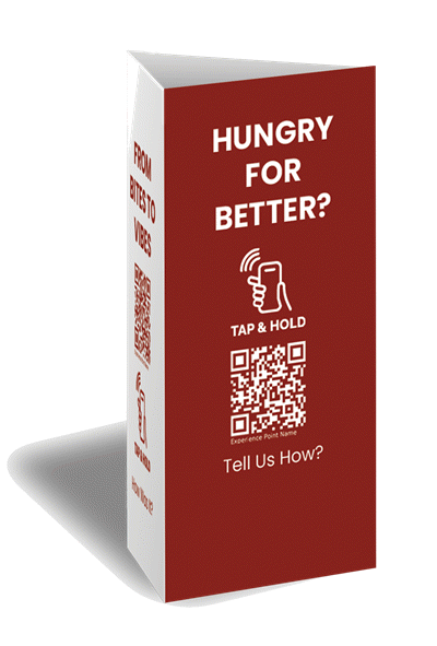 HappyOrNot Smiley Sign Table Tent